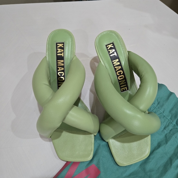 Kat Maconie Itzel Chain Heel Sandals Size EU 38 (fits US 7.5) - Picture 9 of 9